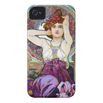 Mucha Amethyst Iphone 4 Cover