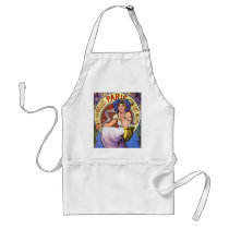 Mucha Art Nouveau Illustration Aprons
