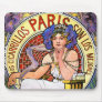 Mucha Art Nouveau Illustration Mouse Pad