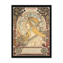 Mucha Art Nouveau Woman