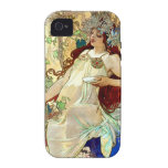 Mucha Autumn iPhone 4/4S Case