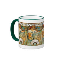 Mucha Coffee Mug-:Biscuits Lefevre Utile