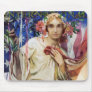Mucha Magazine Illustration Mouse Pad