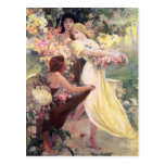 Mucha Postcard:  Spirit of Spring