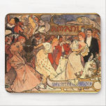 Mucha's "Theatre de la Renaissance" Mousepad