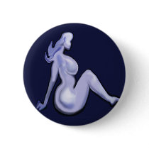 Mud Flap Big Babe Pinback Button