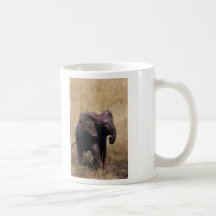 Muddy Baby Elephant Coffee Mug