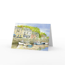'Muddy Bottoms (Padstow)' Card