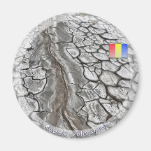 Muddy Volcanoes Magnet