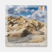 Muddy volcanoes magnets