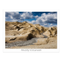 Muddy Volcanoes Post Cards