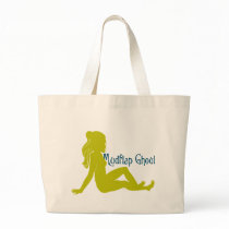 Mudflap Ghoul Lime Teal Tote Bag