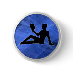 Mudflap Guy Pinback Button