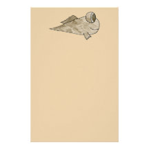 Mudskipper Fish. Stationery Design