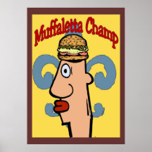 Muffaletta Champ 1 Print