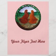 Muffed Tumbler Pigeons Custom Flyer