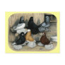 Muffed Tumbler Pigeons Post Cards