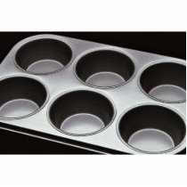 Muffin pan for home baking acrylic cut out