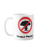 Mug: anti nuclear weapons symbol