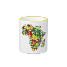 mug coffee africa angola travel map