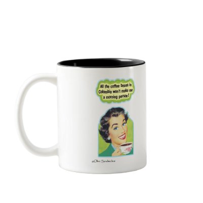 Mug - "Coffee beans in Colombia" by olivesandwiches