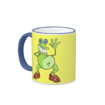 mug "funny frog"