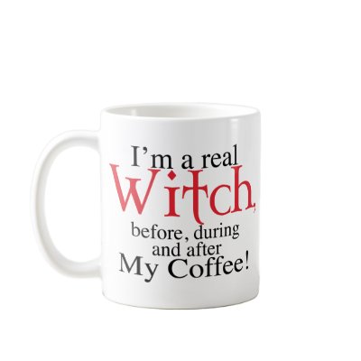 mug half Coffee Witch by johnpryor2000