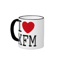 mug I love XFM