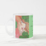 MUG ~ LADY LUCK CELTIC GODDESS IRISH TOAST SAYING
