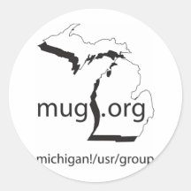 MUG.org accessories Stickers