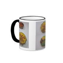 mug pandeiro capoeira dance axe