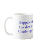 Mug, Ruby cavalier king charles spaniel puppy