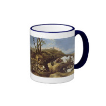Mug: Spaniels Stalking Rabbits in the Dunes