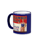 MUG ~ VINTAGE APPLE CRATE LABEL ~ COLUMBIA BELLE