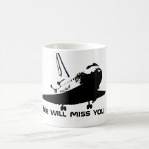 Mug - We will miss the Space Shuttle 3