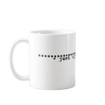 Mug with a fill line