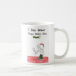 Mug with animated pictures of funny church sayings