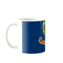 Mug with Flag of  Idaho State - USA