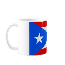 Mug with Flag of Puerto Rico - USA