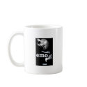 Mug with Logo and picture of "emo pill"