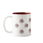 Mug with Mini Bismillah (Red)