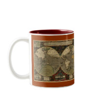 MUGS FROM HISTORY Old World Map Collection