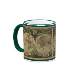 MUGS FROM HISTORY Old World Map Collection