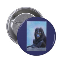 Muhali, Baby Gorilla Pinback Button