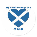 Muir stickers