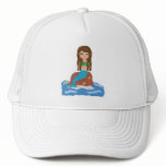Muirenn the Mermaid Caps hats