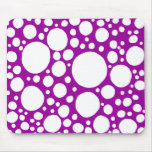 Mulberry Polka-dot Mousepad
