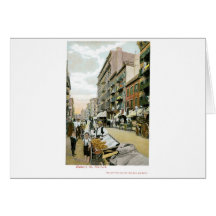 Mulberry St., New York City Greeting Cards