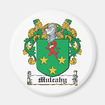 Mulcahy Family Crest Magnet