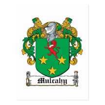 Mulcahy Family Crest Postcards
